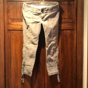 Free People Capri corduroy pants
